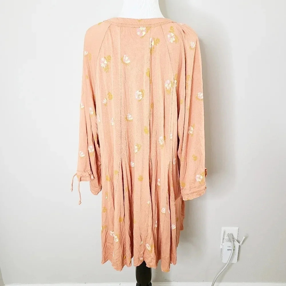 New Free People Winter Sun Cinnamon Tunic XS - Picture 4 of 9